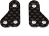 RC10T6.2 Steering Arm, +1mm, Carbon Fiber