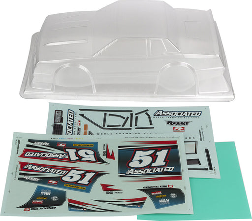 SR10 Street Stock Body, Clear