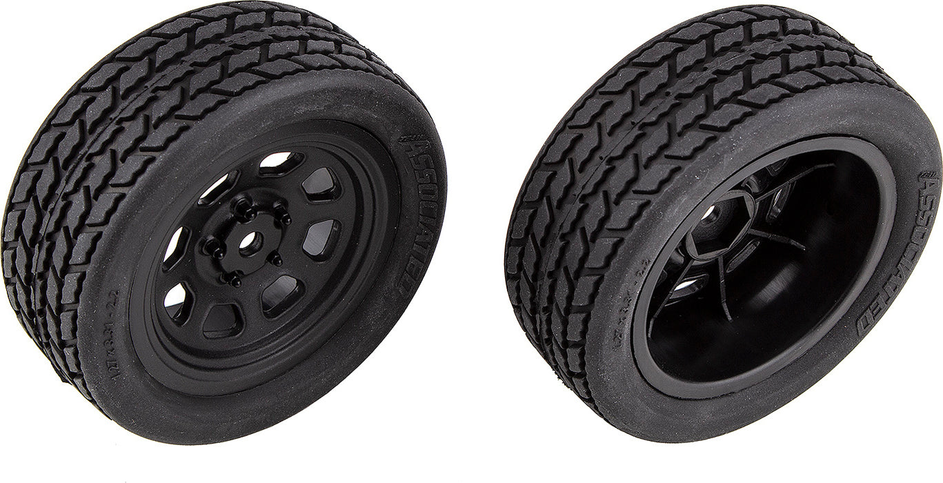SR10 Front Wheels w/ Street Stock Tires, Mounted