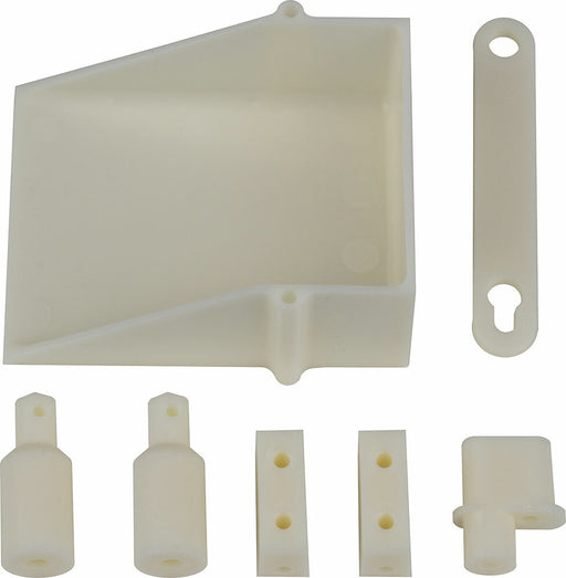 RC10 Battery Cup, Servo, Body, Antenna Mount