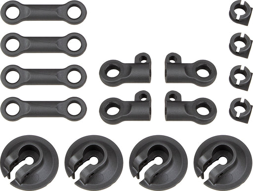 RC8B4 Spring Cups and Shock Rod Ends