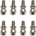 Heavy Duty Ballstud, 6mm