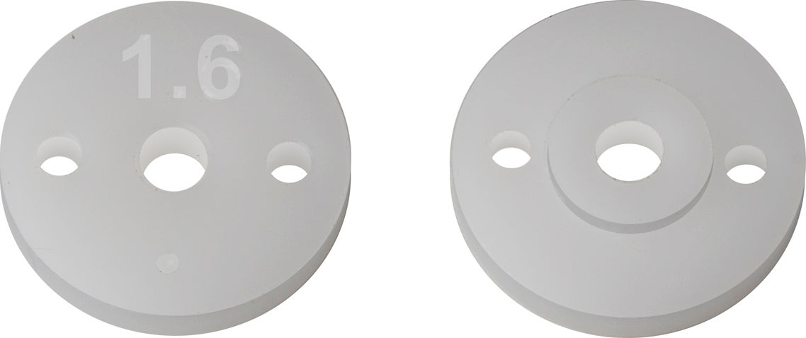 FT 13mm Shock Pistons 2.0mm, 2x1.6