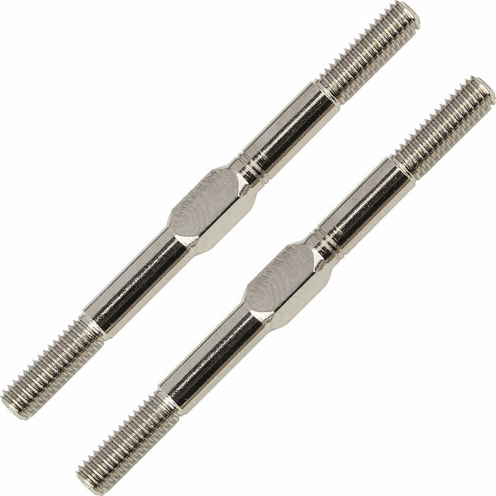Turnbuckles, 3.5x48mm, Steel, Fits RC10B6, RC10T6, RC10SC6