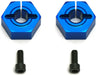 12mm Aluminum Clamping Wheel Hex, SC10 Front
