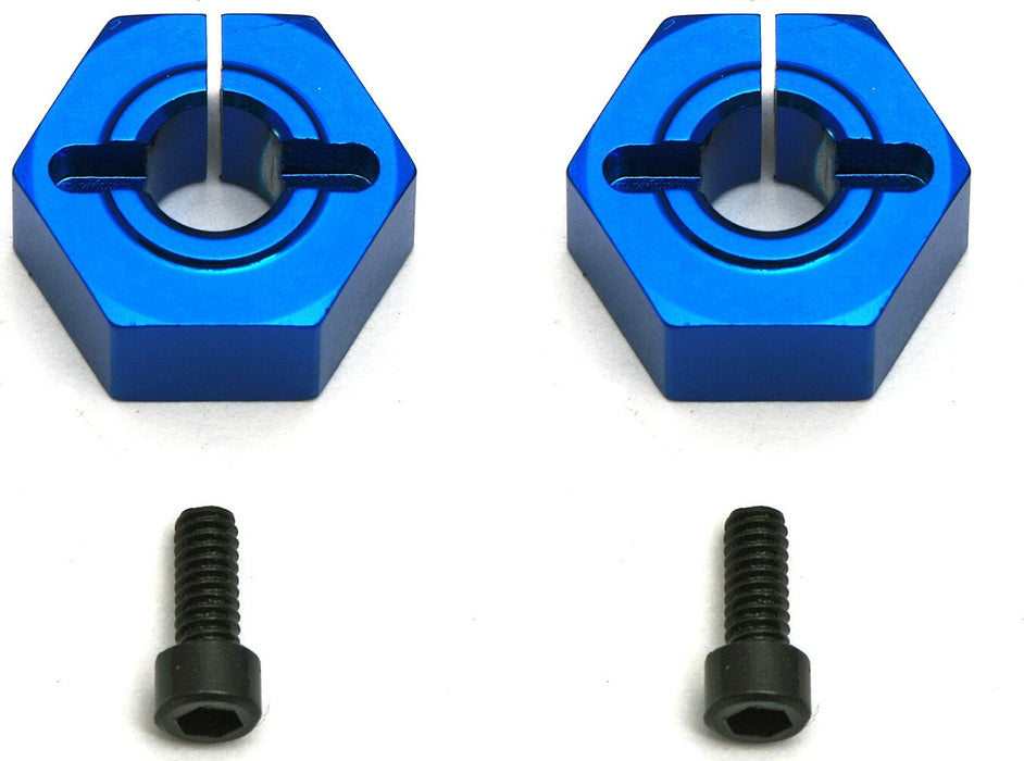 12mm Aluminum Clamping Wheel Hex, SC10 Front