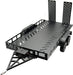 1/10 Scale Full Metal Black Trailer with LED Lights