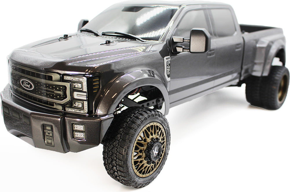Ford F450 KG1 Edition 1/10 4WD RTR, Grey Titanium