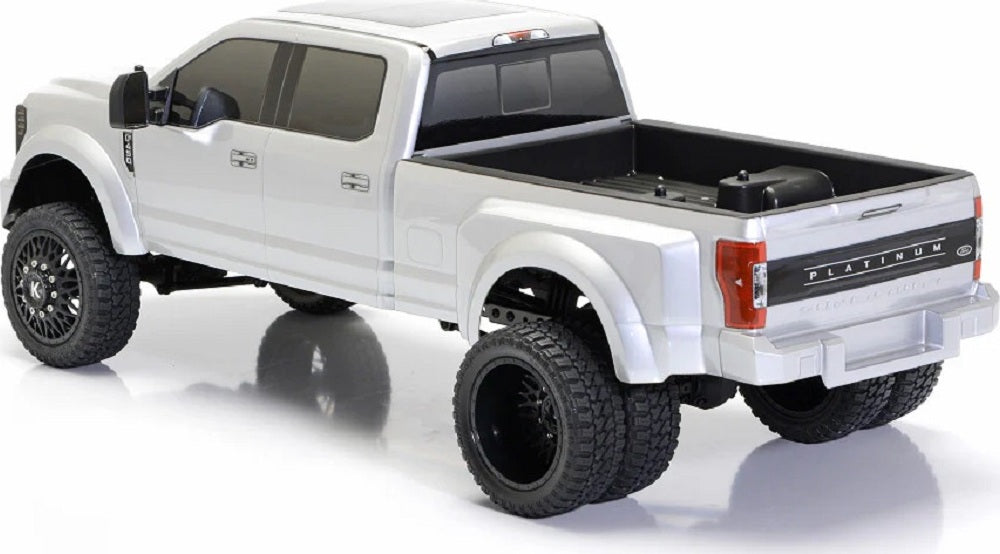Ford F450 KG1 Edition 1/10 4WD RTR, Silver Mercury