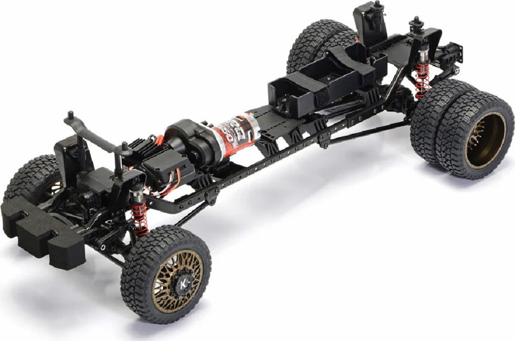 Ford F450 KG1 Edition 1/10 4WD RTR, Silver Mercury