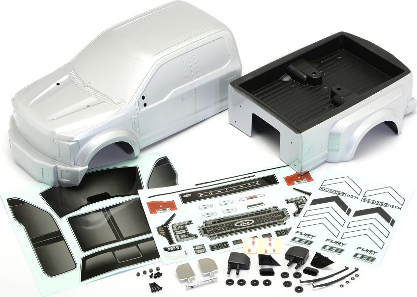 FORD F-450 SD Complete Body Set (Silver Mercury)