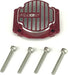 Differential Cover (CNC, Red Anodized) 1pc
