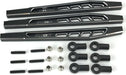Rear Upper & Lower Suspension Links (117mm, CNC Aluminum, Bl