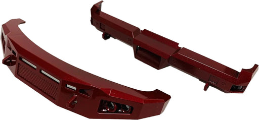 RED Candy Apple Bumper Set. (f/r, for F250 or F450)