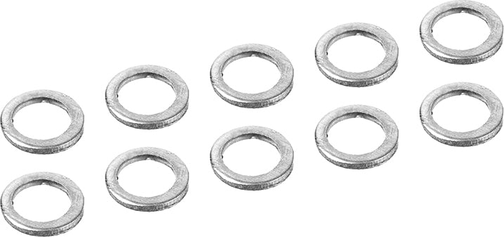 Aluminum Shim Ring - ID 3mm - OD 4mm - 0.5mm - 10 pcs