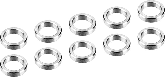 Aluminum Shim Ring - ID 3mm - OD 4mm - 1.0mm - 10 pcs