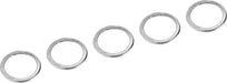 Aluminum Shim Ring - ID 6.35mm - 0.4mm - 5 pcs