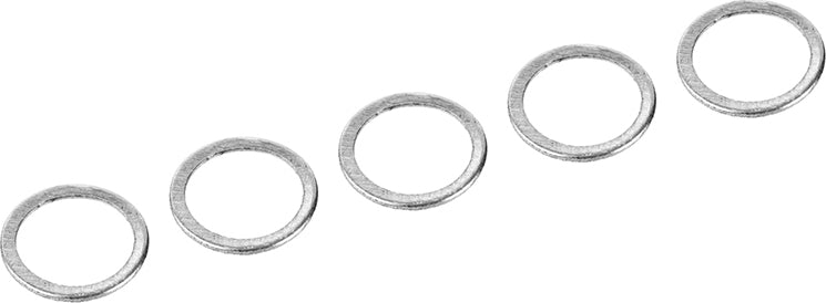 Aluminum Shim Ring - ID 6.35mm - 0.4mm - 5 pcs