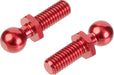 Aluminum Threaded Ball 4.25mm - 2 pcs