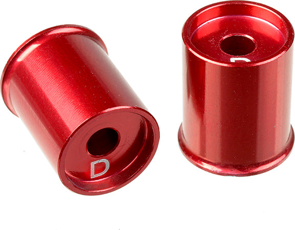 Aluminum Lower Arm Cap D, - 3mm (2 pcs) SSX-10