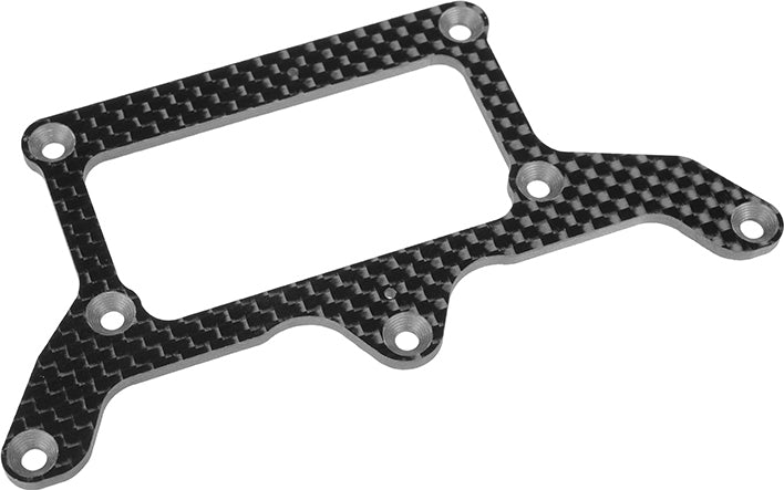 Rear Pod Lower Plate FSX-10 - Graphite 2.5mm - 1 pc