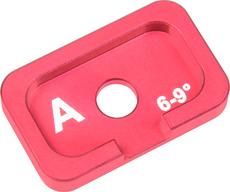Aluminum Caster Adjustment Plate FSX10 - A (6 Degree - 9