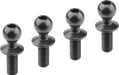 Ball End Dia. 4.8mm - Thread 6mm - Steel - 4 pcs: SBX410