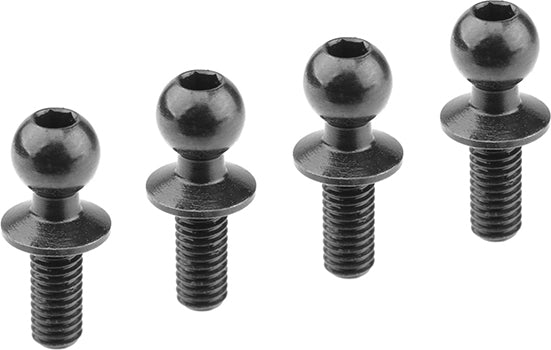 Ball End Dia. 4.8mm - Thread 6mm - Steel - 4 pcs: SBX410