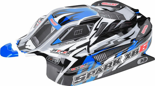 Polycarbonate Body, Spark XB6, Blue, Cut Decal Sheet, 1pc