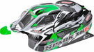 Polycarbonate Body, Spark XB6, Green, Cut, Decal Sheet, 1pc