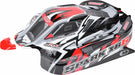 Polycarbonate Body, Spark XB6, Red, Cut, Decal Sheet, 1pc