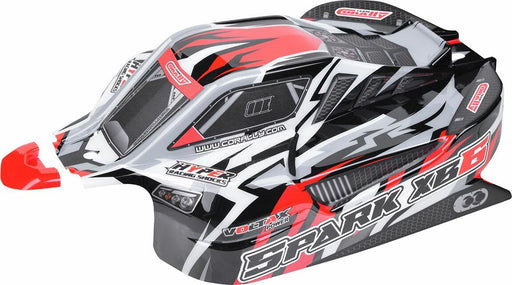 Polycarbonate Body, Spark XB6, Red, Cut, Decal Sheet, 1pc