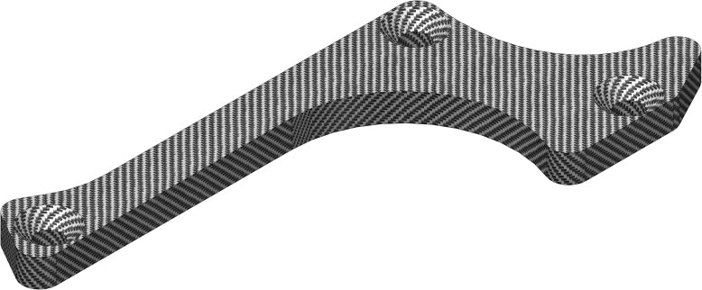 Team Corally - Suspension Arm Stiffener - A - Lower Front -