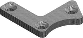 Team Corally - Suspension Arm Stiffener - B - Lower Front