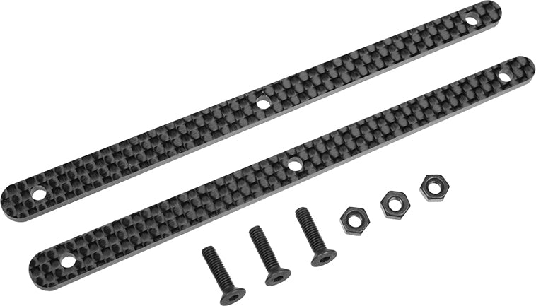 Team Corally - Chassis Brace Stiffener - Rear - Fits Part