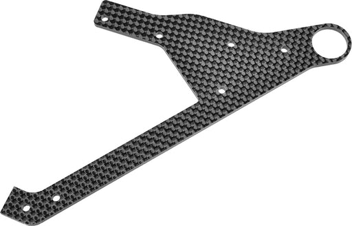 Wheelie Bar Plate - Graphite - 1 pc