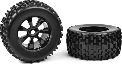 Off-Road 1/8 Monster Truck Tires - Gripper - Glued on