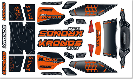 Team Corally Body Decal Sheet Kronos XTR (1pc)