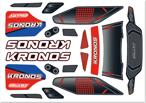 Team Corally Body Decal Sheet Kronos XP 6S (1pc)