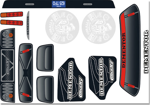 Body Decal Sheet  - Dementor XP 6S - 1 pc