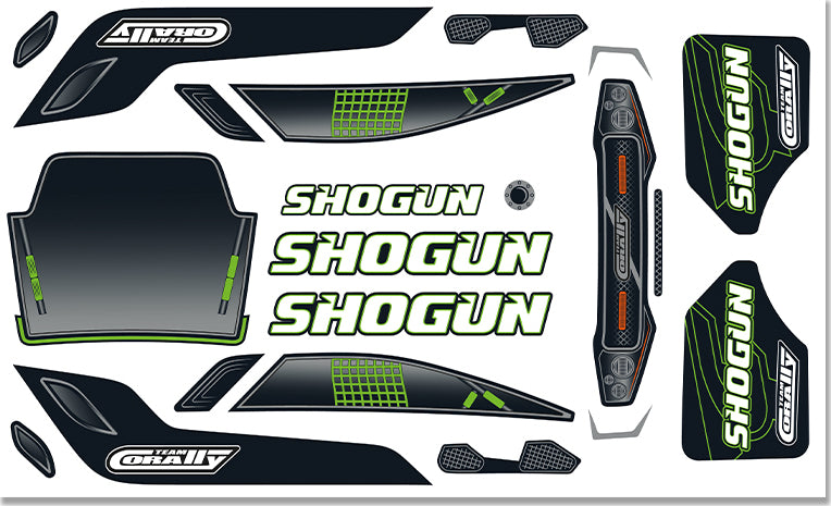 Body Decal Sheet  - Shogun XP 6S - 1 pc