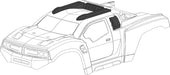 Polycarbonate Body - Punisher XP Clear Cut 1pc