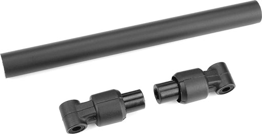 Chassis Tube - Front - 110mm - Aluminum - Black - 1 Set