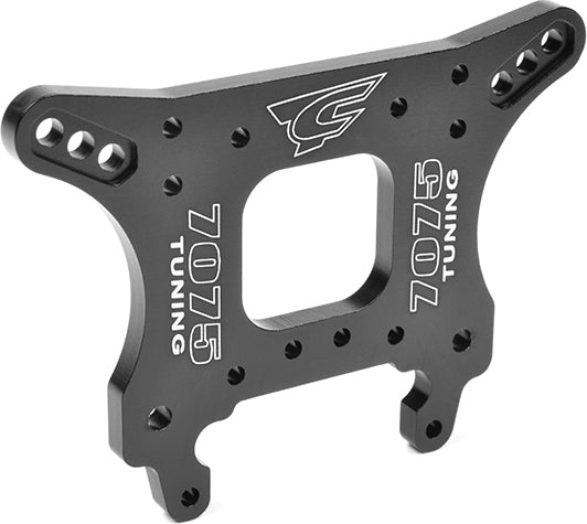 Shock Tower - XTR - Front - 7075 Aluminum - 5mm - Black -
