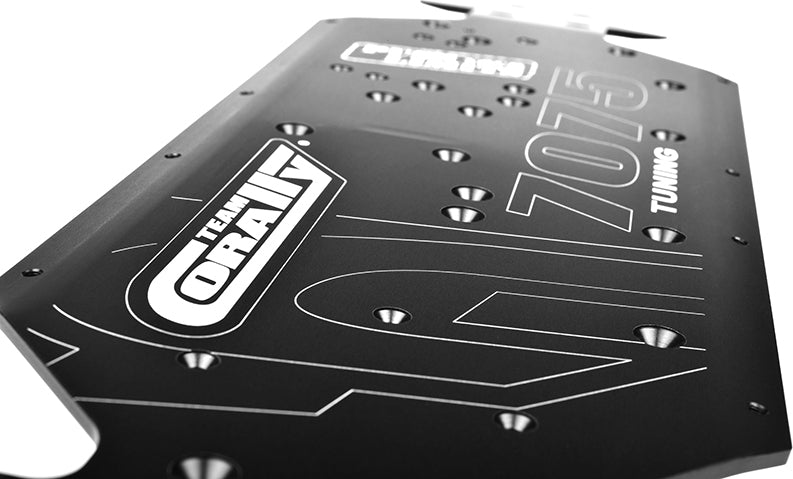 Chassis LWB - Swiss Made 7075 T6 - 3mm - Hard Anodised -
