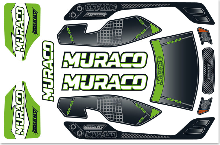 Body Decal Sheet  - Muraco XP 6S - 1 pc
