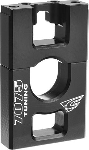 Center Diff Bulkhead, Swiss Made 7075 T6, Black