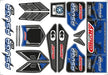 Body Decal Sheet, Asuga XLR, Blue