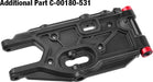 Suspension Arm HDA-3 , Lower, Rear- Composite