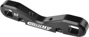 Suspension Arm Mount HD, RE-FR, 8mm, Aluminum, Black